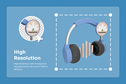 Calm Home Wellness 3D Icon Set, an Object Illustration by twinstd (Thumbnail 3 of 6)