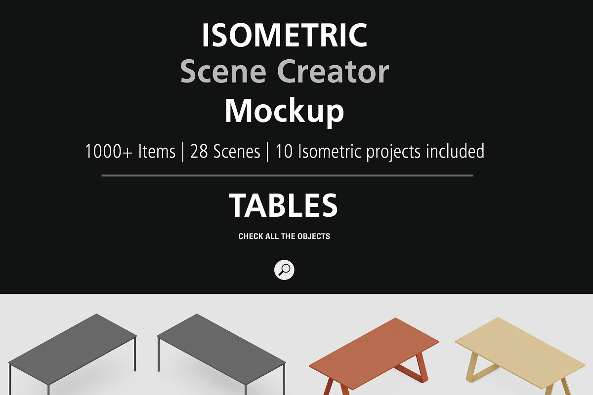 Isometric Scene Creator Mockup, a Books & Magazine Mockup by IsometricWorld (Photo 18 of 47)