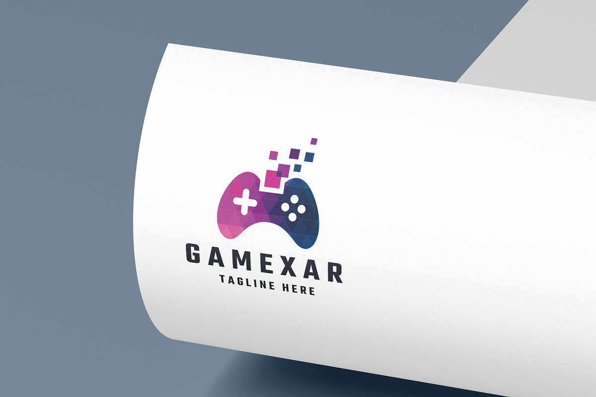 Gamexar Pro Logo Template, a Branding & Logo Template by Design_Planet (Photo 1 of 3)