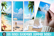 Sea Beach Bookmark Summer Beach, an Illustration by Canvas Craft (Thumbnail 1 of 3)