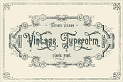 Victorian Fonts Collection, a Serif Font by Burntilldead (Thumbnail 8 of 10)