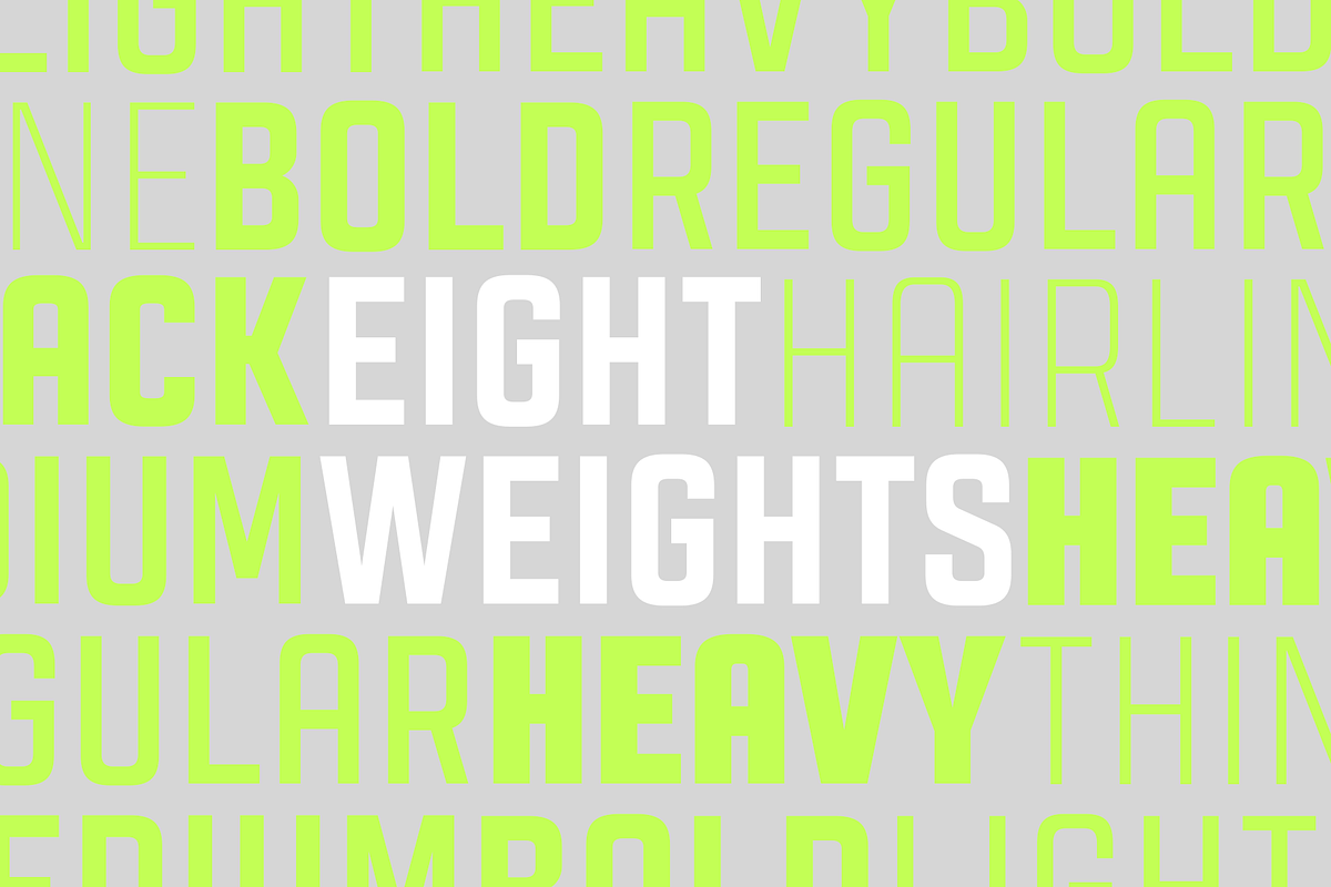 Burpee Sans Condensed Typeface preview 4