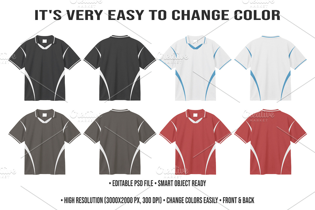 Esports Jersey Mockup PSD, a Shirt Mockup by std.badboy (Photo 2 of 4)
