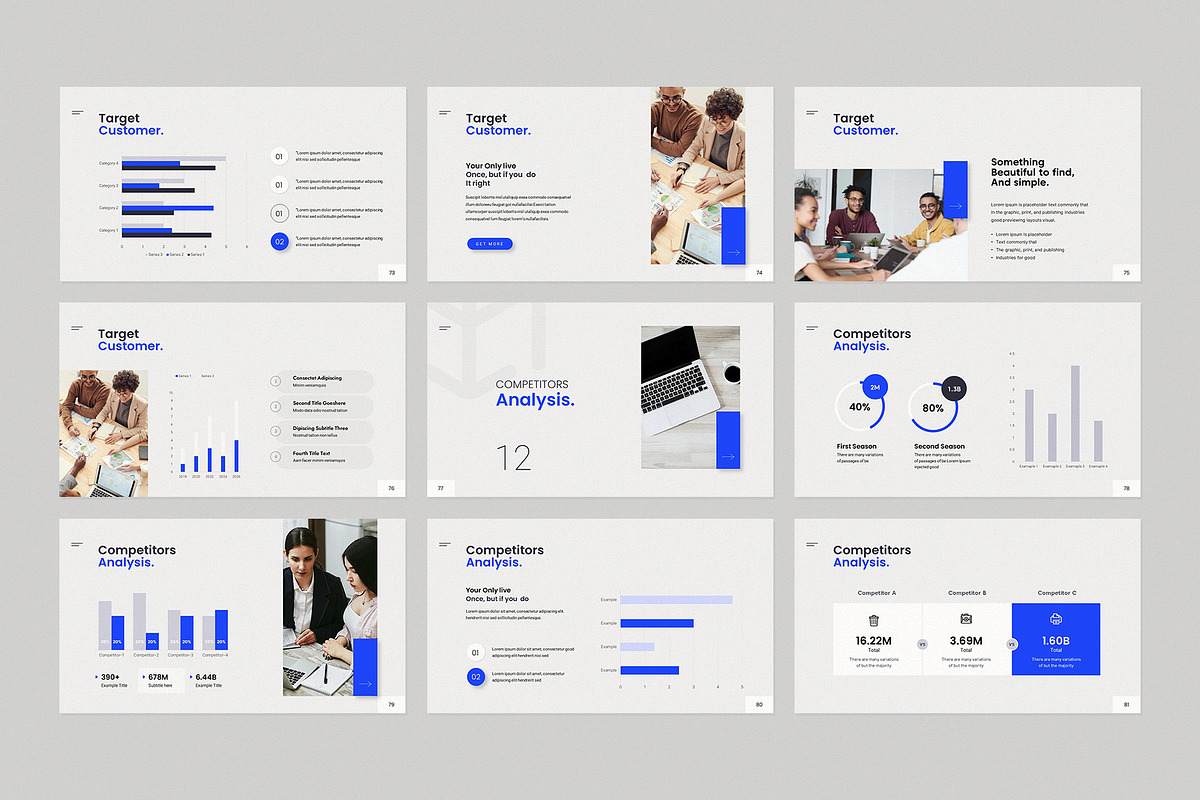 Business Plan PowerPoint Template, a Presentation Template by GoldenPixelStudio (Photo 16 of 30)