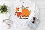 Autumn Vibes PNG, an Illustration by Craft Nest (Thumbnail 6 of 6)