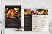 Thanksgiving Dinner Menu Template, a Flyer Template by BrandPacks (Thumbnail 5 of 5)