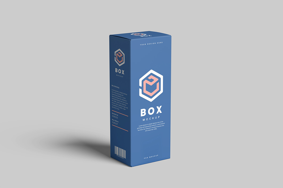 Box Mockup, a Packaging Mockup by graphictime (Photo 3 of 9)