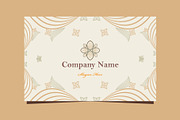 Natural Floral Business card, a Marketing Template by sekitarief (Thumbnail 2 of 3)