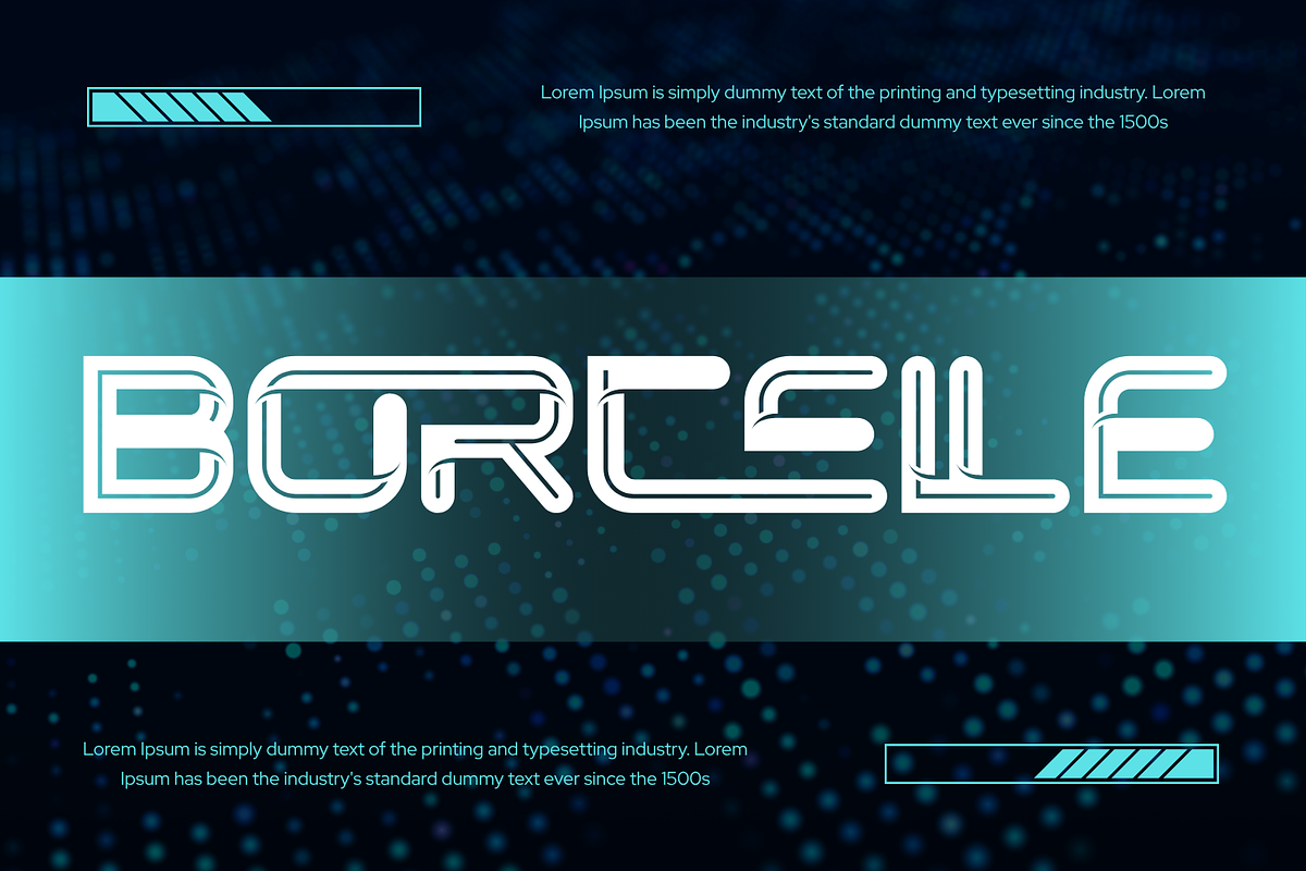 THREATS EMERGE - CYBER FONT, a Sans Serif Font by 177Studio (Photo 5 of 8)