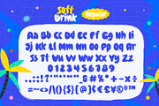Soft Drink Font, a Handwritten Font by KengGraphic (Thumbnail 6 of 10)