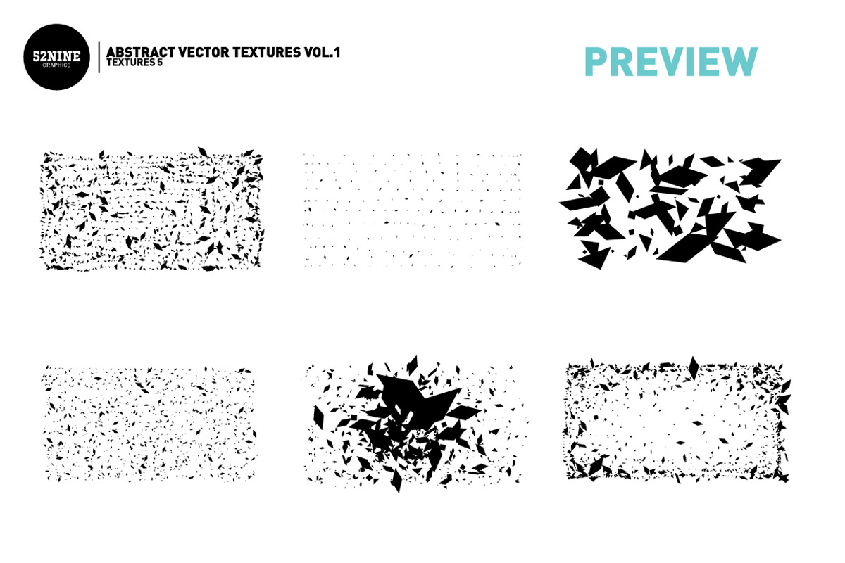 Abstract Vector Textures + Bonus!, a Texture Graphic by 52NINE GRAPHICS (Photo 5 of 8)