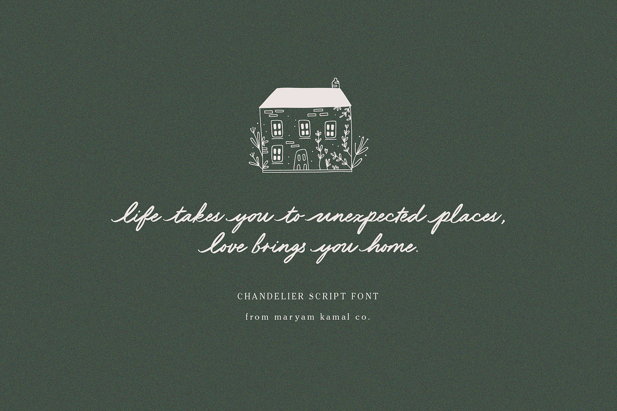 Chandelier Script Font, a Script Font by ReveryWorks (Photo 8 of 15)