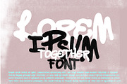 Together font, a Font by vtks design (Thumbnail 2 of 3)