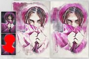 Quick Aquarelle Photoshop Action, an Action Add-On by GorynArt (Thumbnail 15 of 18)