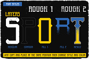 Sport Bar, a Symbol Font by Vozzy Vintage Fonts (Thumbnail 4 of 9)