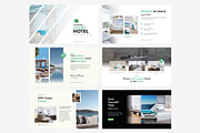 LUXURY HOTEL-Powerpoint Template, a Presentation Template by Shafura (Thumbnail 2 of 6)