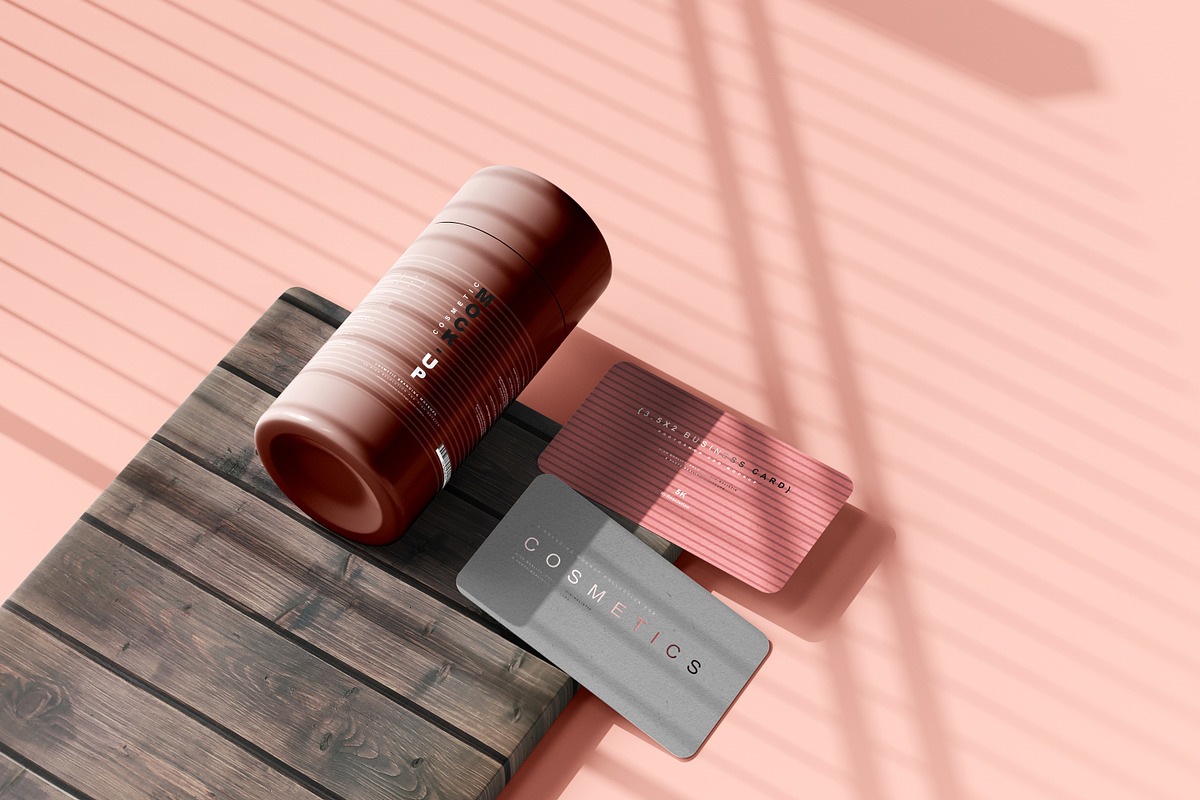 250+ Cosmetic Branding Mockup Bundle, a Cups & Container Mockup by pmvch (Photo 194 of 273)