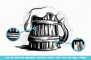 Chunky Markers - Illustrator Brushes, a Brush Add-On by The Artifex Forge (Thumbnail 3 of 6)