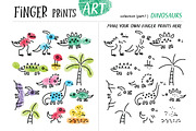 Finger prints ART (part 3), an Animal Illustration by Alena Razumova (Thumbnail 2 of 12)