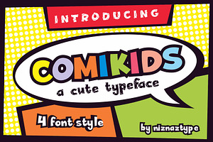 Comikids - A Comic Font