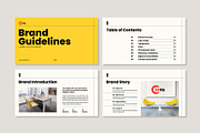 Brand Identity Guidelines Template, a Presentation Template by E-Type (Thumbnail 2 of 5)