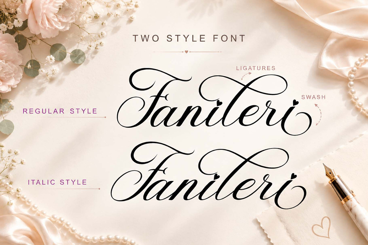 Beautiful Malera, a Handwritten Font by Yoga Letter (Photo 6 of 10)
