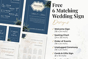 Navy Blue Wedding Website Invitation, a Landing Page Template by Everyday Perfection (Thumbnail 9 of 13)