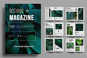 Botanic Magazine Template, a Magazine Template by ContestDesign (Thumbnail 1 of 3)