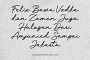 Sederhana – Bold Handwritten Font, a Handwritten Font by Basnistudio (Thumbnail 6 of 10)
