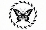 Nature Butterfly Vector Bundle, an Illustration by yasushie (Thumbnail 3 of 9)