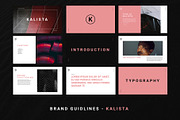 Template Brand Guidelines - Kalista, a Presentation Template by Marissen (Thumbnail 1 of 4)