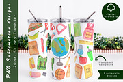 Teacher tumbler sublimation design, an Object Graphic by AnastasiaWatercolor (Thumbnail 2 of 5)