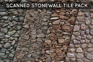 Scanned Stonewall Tile Pack 01