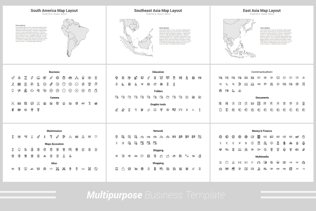 Multipurpose Keynote Template, a Presentation Template by Presentation Official (Photo 9 of 9)