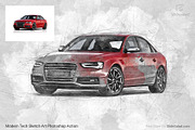 Tech Sketch Art Photoshop Action, an Action Add-On by SlideSalad (Thumbnail 18 of 49)