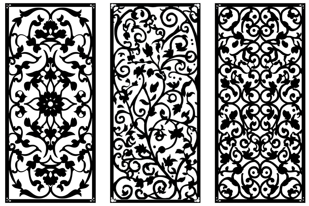 Vintage Gate Pattern Vector Bundle, an Illustration by Creativeshirt (Photo 8 of 21)