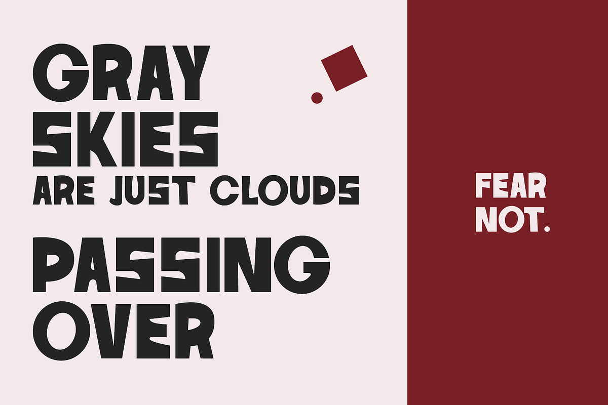 Lestar Denha Sans Serif Display Font, a Sans Serif Font by Maulana Creative (Photo 3 of 7)