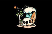 skull island illustration set, an Illustration by Pen of God Studio (Thumbnail 3 of 5)