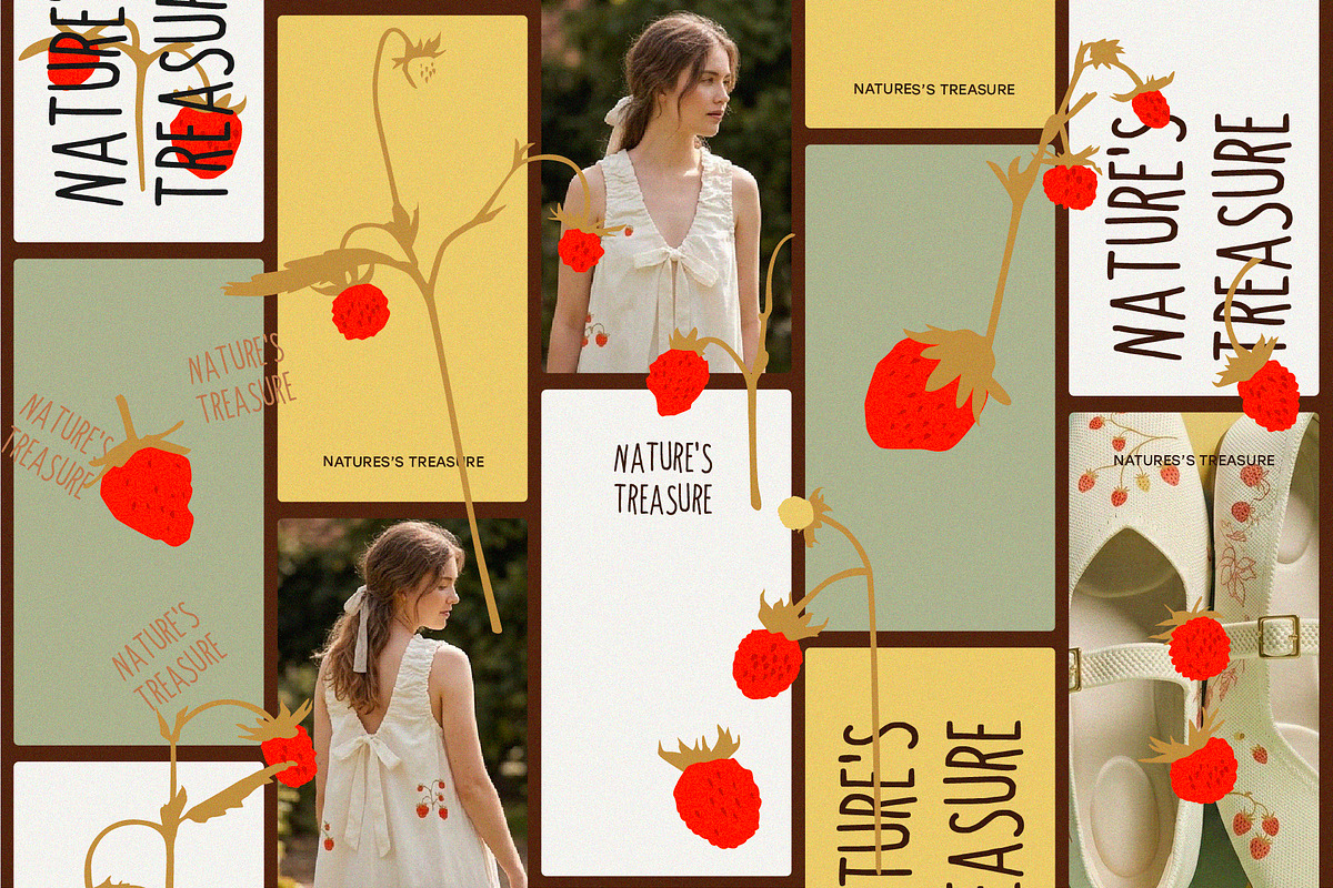 Organic Meadow Strawberries, an Object Graphic by line & plane (Photo 2 of 7)
