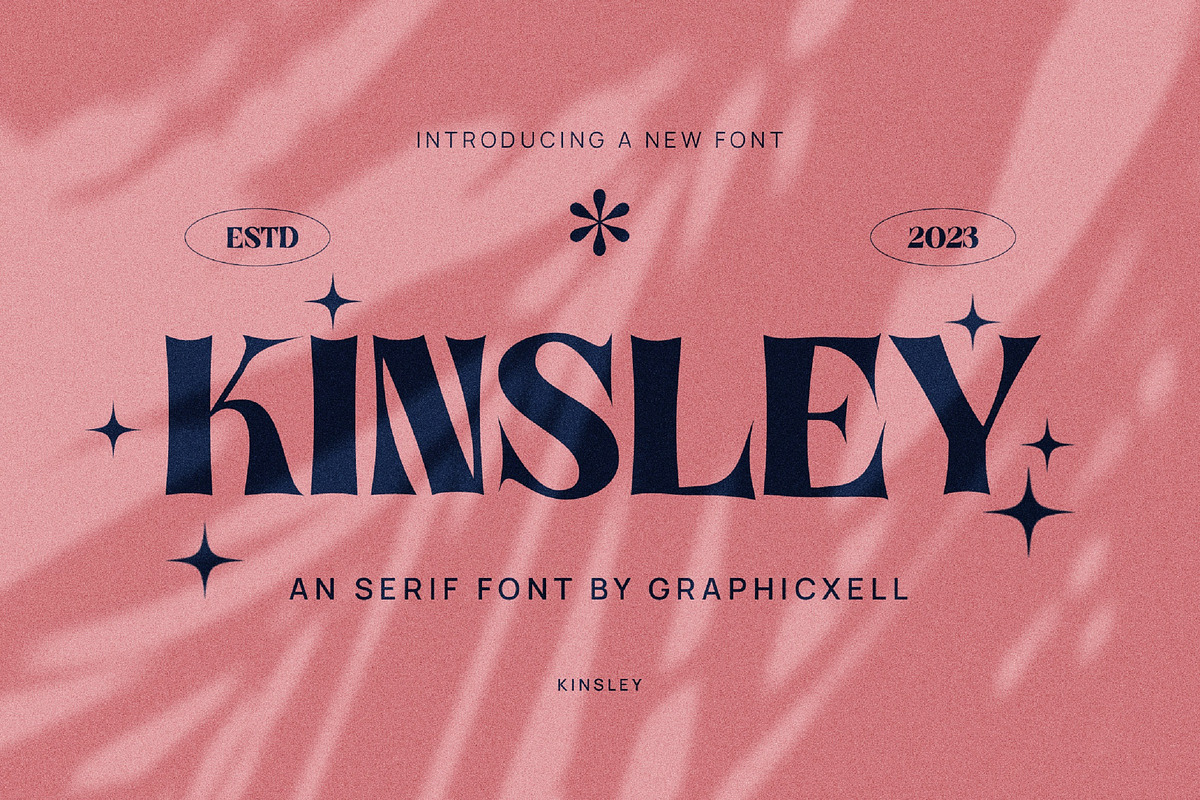Kinsley Elegant Serif Font, a Serif Font by Graphicxell (Photo 1 of 10)
