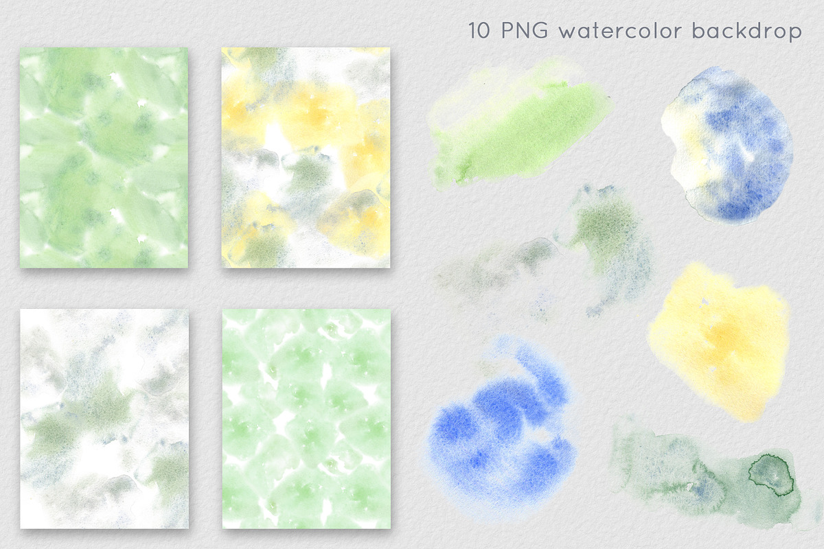 Sea plants watercolor collection, an Illustration by Kate Lanbina (Photo 13 of 18)