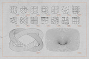 3D Wireframe Shapes | set 6, an Object Graphic by MaximGertsen (Thumbnail 4 of 7)