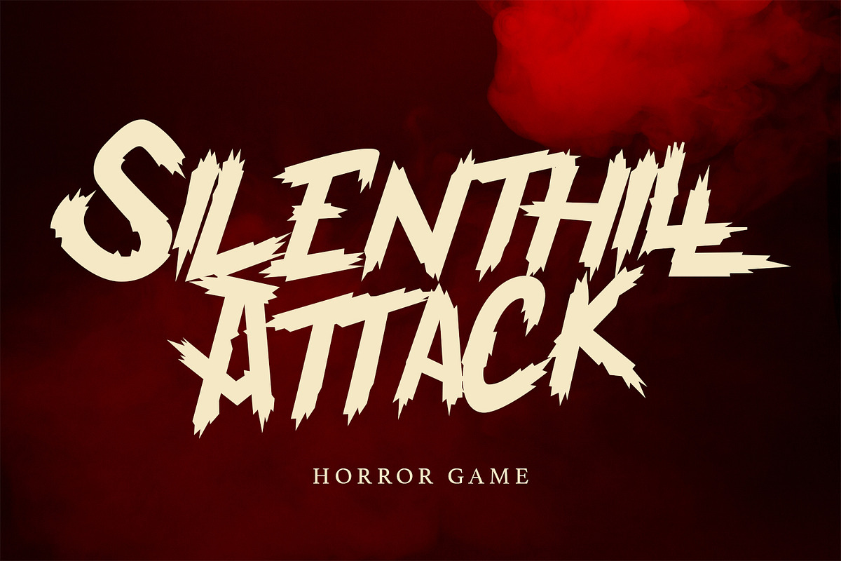 Lockdoor - Halloween Font, a Font by Arendxstudio (Photo 2 of 8)