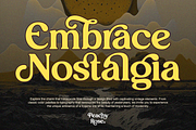 Peachy Rose - Bold Vintage Serif, a Serif Font by Pixesia Studio (Thumbnail 4 of 11)