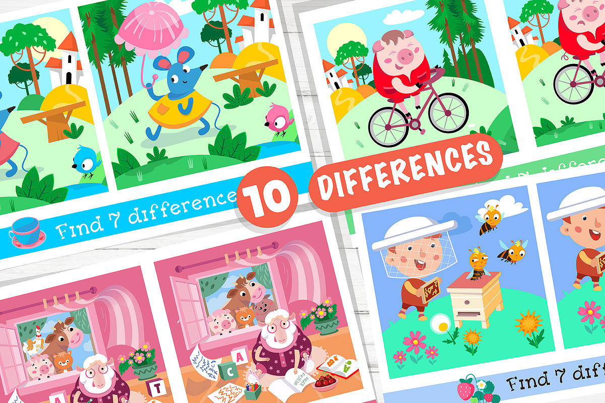 Funny Activities for Kids Book 3, a Graphic by ArtyCats (Photo 3 of 9)