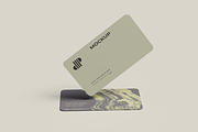 business card mockup, a Business Card Template by kebunmockup (Thumbnail 2 of 5)