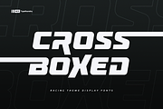 Cross Boxed Bold Modern Sport Fonts, a Sans Serif Font by Namara Creative Studio (Thumbnail 11 of 11)