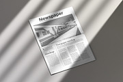 Newspaper Mockup, a Books & Magazine Mockup by WebAndCat (Thumbnail 6 of 13)