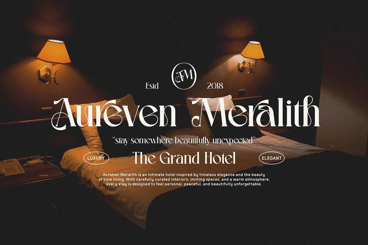 Amethyste Modern Stylish Serif Font, a Serif Font by Heinzel Std (Photo 9 of 15)
