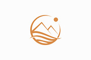 Pyramid or Mountain Logo Badge, a Branding & Logo Template by Signatoro (Thumbnail 2 of 3)